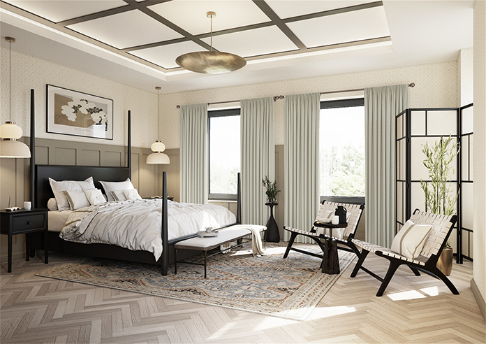 Carina, Pistachio - Made to Measure Curtains - Image 7